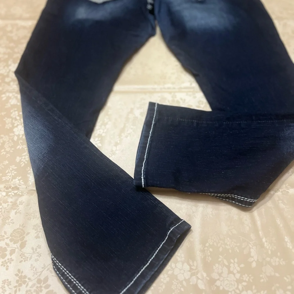 Daytrip Blue Straight Jeans with Classic Indigo Wash Virgo - Picture 15 of 16